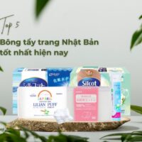 Top 5 bông tẩy trang Nhật Bản tốt nhất hiện nay