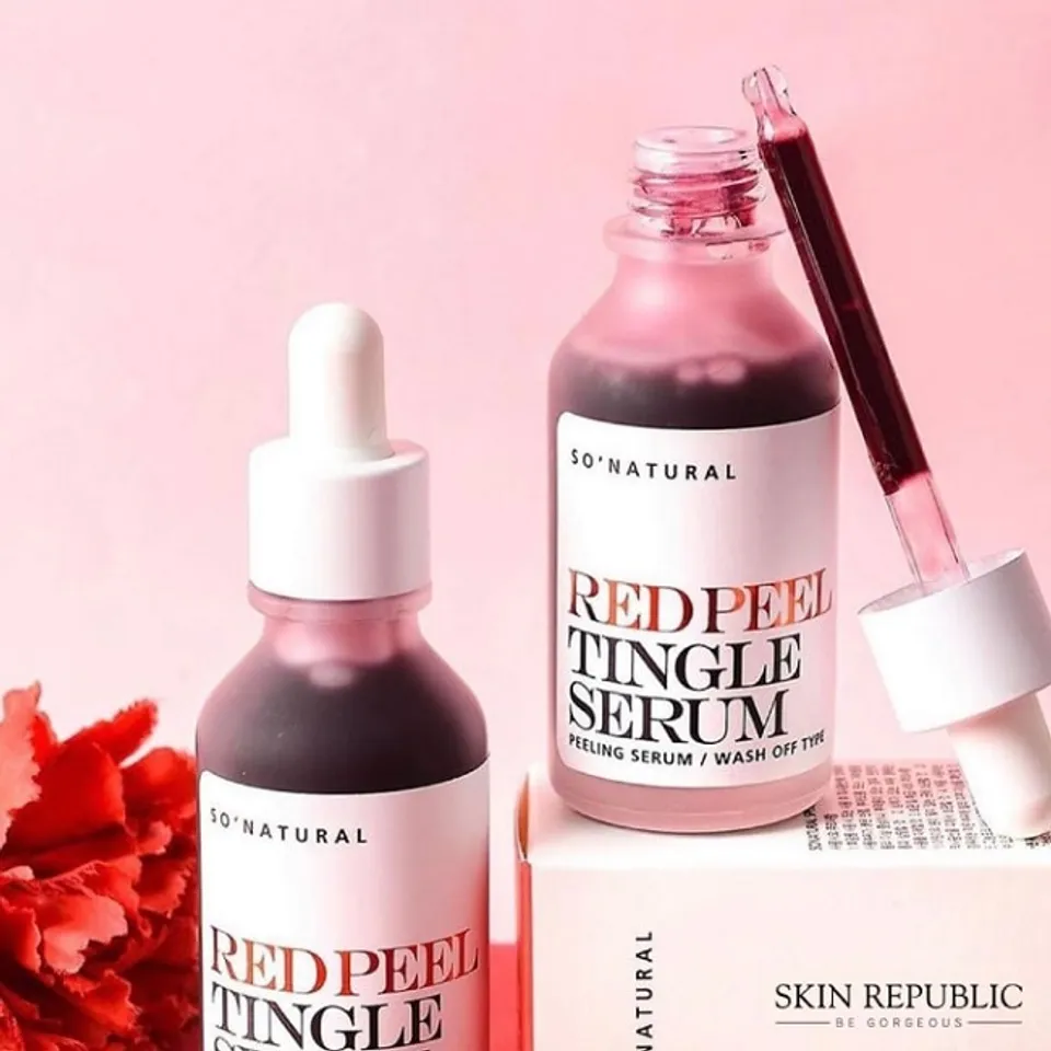 Cách sử dụng Red Peel Tingle Serum hiệu quả nhất cho làn da sạch mụn thâm