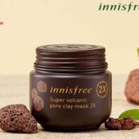 Mặt nạ đất sét Innisfree Super Volcanic Pore Clay Mask 2X