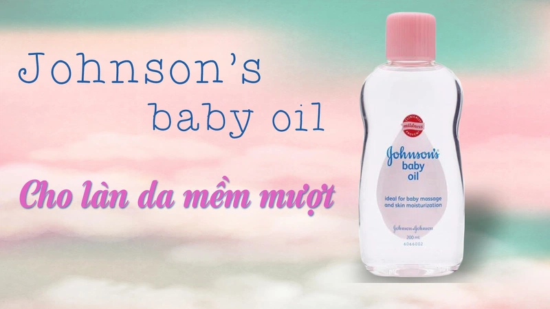 Dầu dưỡng ẩm mát xa Johnson's Baby Oil (200ml)