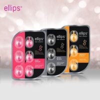 Dưỡng Tóc Ellips Hair Vitamin With Pro-Keratin Giúp Phục Hồi Tóc Hư Tổn Vỉ 6 Viên