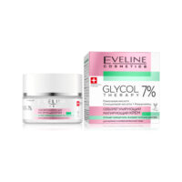 Kem dưỡng da Eveline Glycol Therapy kiềm dầu, ngừa mụn, làm sáng da 50ML