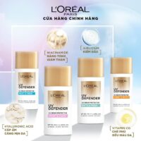 Kem Chống Nắng Mịn Nhẹ, Bảo Vệ Da, Ngăn Ngừa Lão Hóa L'Oreal UV Defender Serum Protector SPF 50+/PA++++