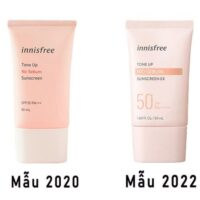 Kem Chống Nắng Innisfree Tone Up No Sebum - Màu Hồng Hàn Quốc