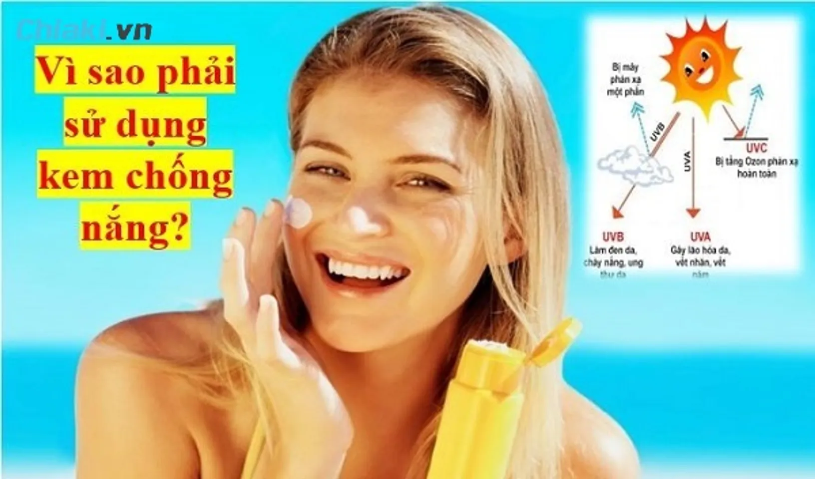 TOP 12 kem chống nắng trắng da bảo vệ da mặt tốt nhất hiện nay