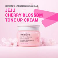 Kem Dưỡng Nâng Tone Hỗ Trợ Dưỡng Da Sáng Mịn Innisfree Jeju Cherry Blossom Tone-up Cream 50ml