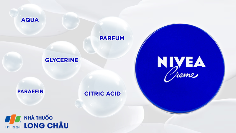 Kem Nivea Creme hỗ trợ dưỡng ẩm, bảo vệ và nuôi dưỡng làn da mềm mại (30ml)