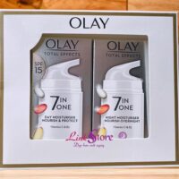 Set kem dưỡng Olay Total Effects 7 in 1 ngày và đêm