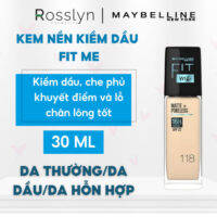 Kem nền Maybelline cho da mụn