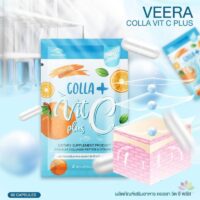 Viên uống trắng da bổ xung collagen và Vitamin C Colla Vit C Plus