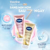 Combo 2 Sữa Dưỡng Thể Vaseline Sáng Mịn Da Ngày & Đêm (330ml/chai)