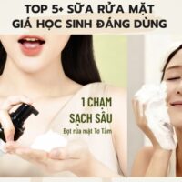 "Điểm tên" 5++sữa rửa mặt giá học sinh ít tiền mà "có võ"