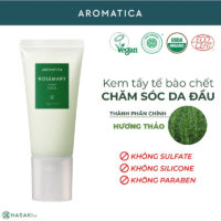 Muối Tẩy Tế Bào Chết Da Đầu Aromatica Từ Hương Thảo 165g