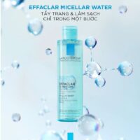 Nước Tẩy Trang Dành Cho Da Dầu Mụn, Da Nhạy Cảm La Roche-Posay Effaclar Eau Micellaire Ultra