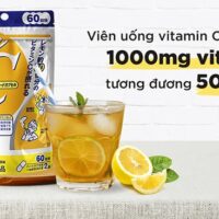 Viên Uống Hỗ Trợ Sức Đề Kháng, Trắng Da Bổ Sung Vitamin C DHC Vitamin C Hard Capsule