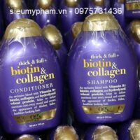 Cách phân biệt dầu gội Biotin Collagen thật giả