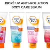 Tinh Chất Dưỡng Thể Chống Nắng, Kháng Bụi Bioré UV Anti-Pollution Body Care Serum SPF50+/PA+++