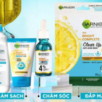 Review Garnier Bright Complete Anti-Acnes Booster Serum  - Giải Pháp Cho Da Dầu Mụn